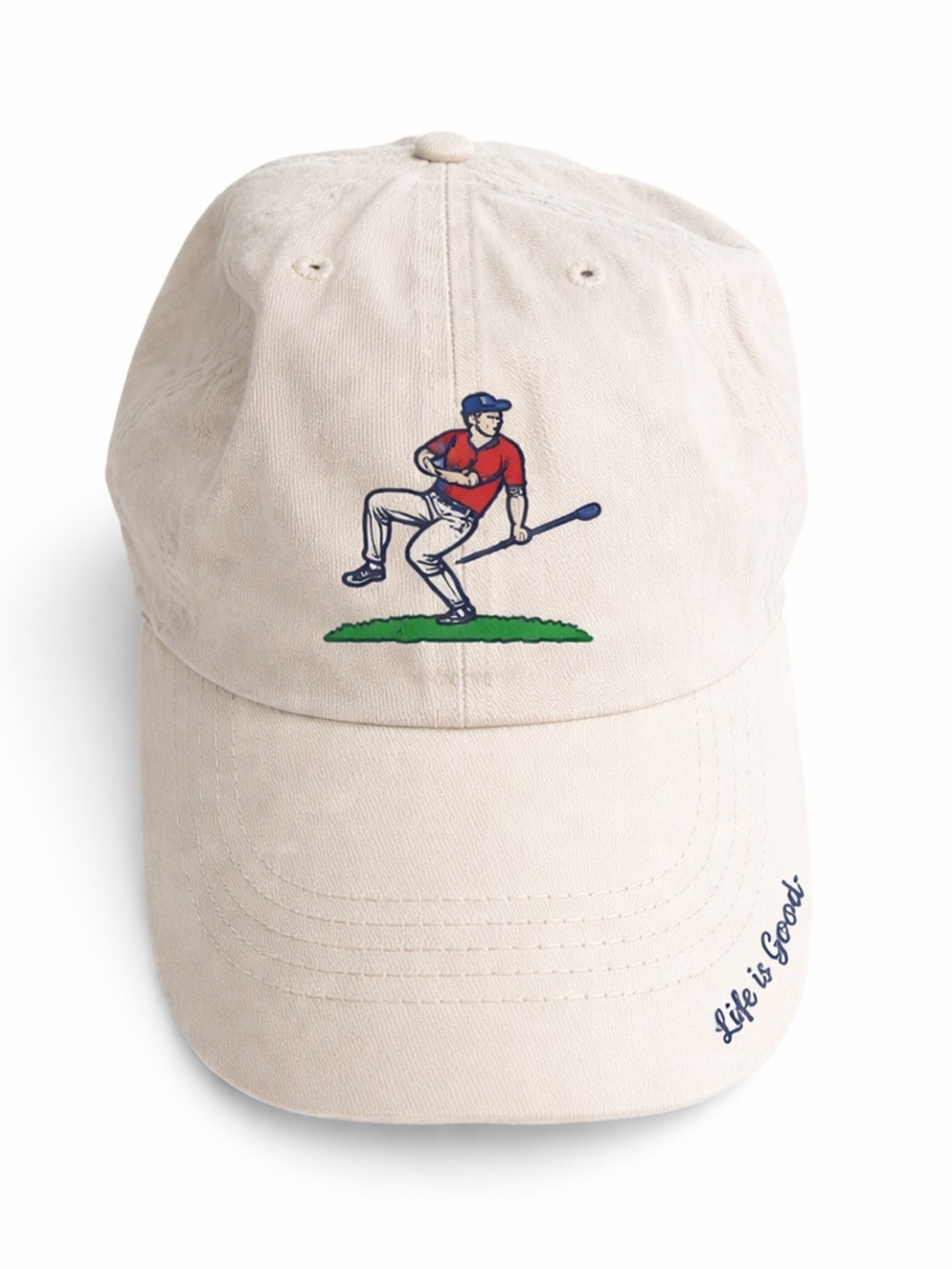 Life is Good Baseball Cap Hat Golf Golfing Golfer Cotton Mens Womens OS
